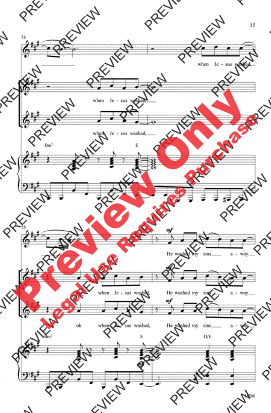 Oh Happy Day 2-Part scores gallery preview page 15