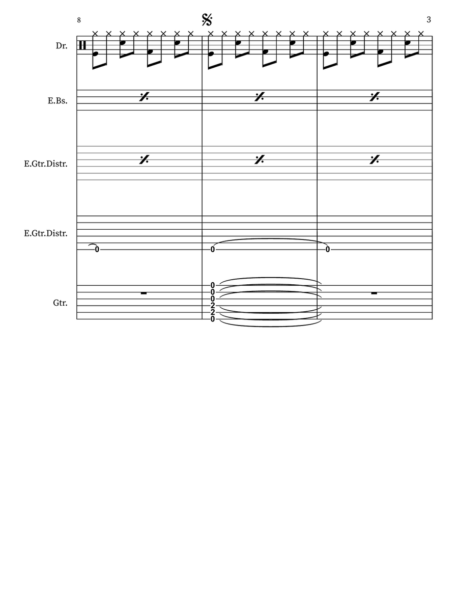 Livin' On A Prayer Concert Band scores gallery preview page 3
