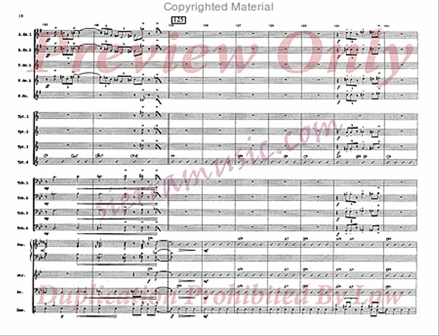 Keystone Shuffle Big Band scores gallery preview page 19