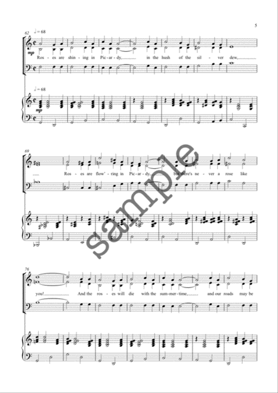 World War One 3-Part scores gallery preview page 5