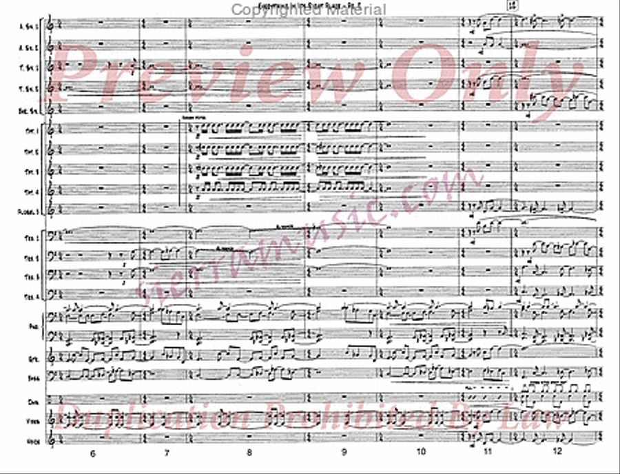 Everything In Its Right Place Jazz Ensemble scores gallery preview page 3