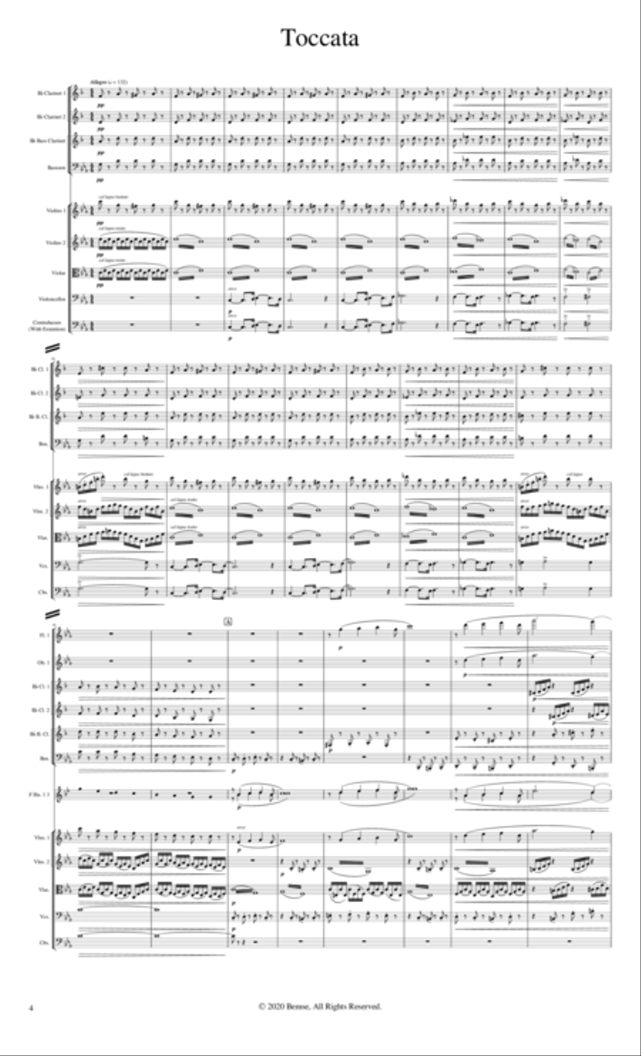 Suite Gothique: Chorale & Toccata (Score Only) Full Orchestra scores gallery preview page 6