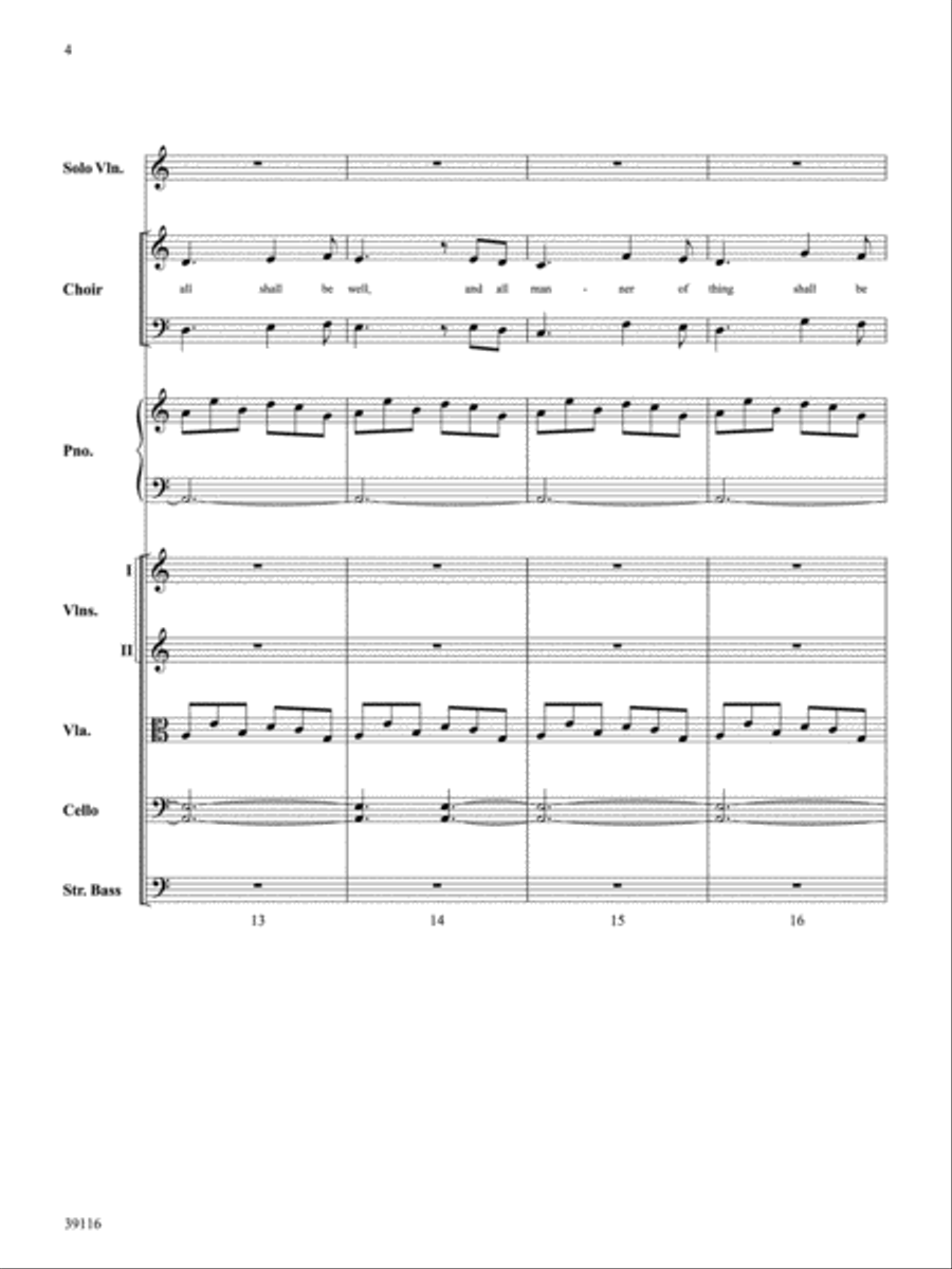 All Shall Be Well Choir scores gallery preview page 5