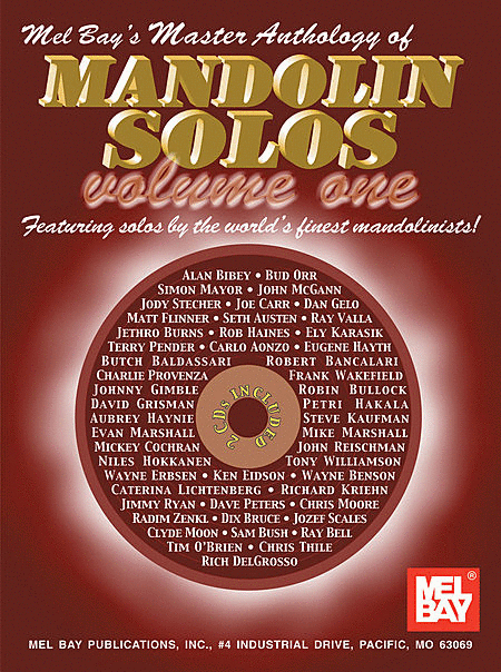 Master Anthology of Mandolin Solos Volume One
