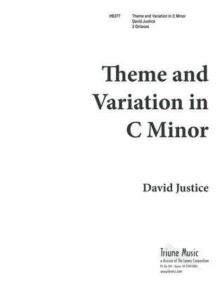 Theme and Variations in c minor