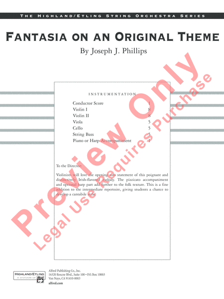 Fantasia on an Original Theme image number null