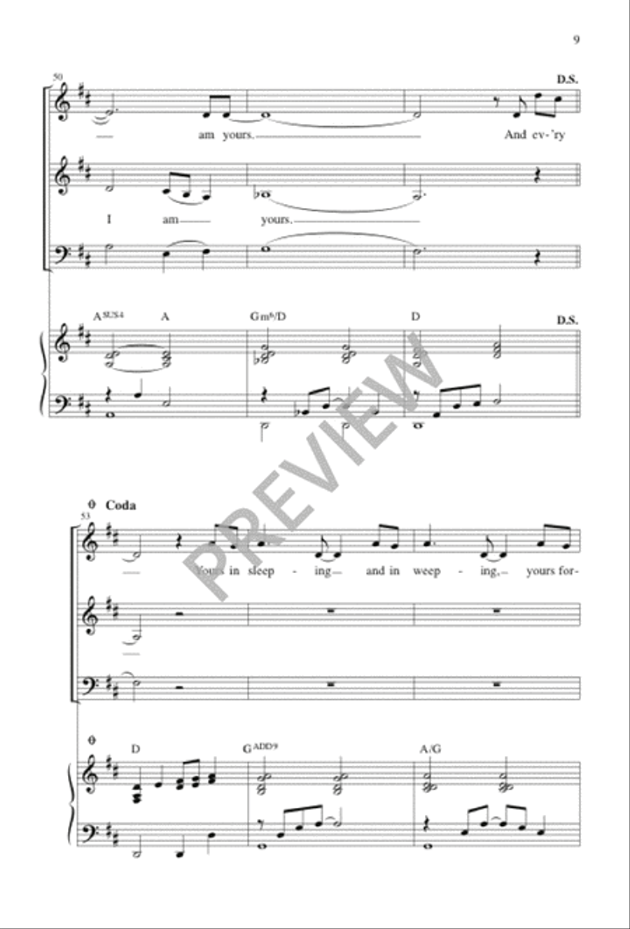 Yours 3-Part scores gallery preview page 9