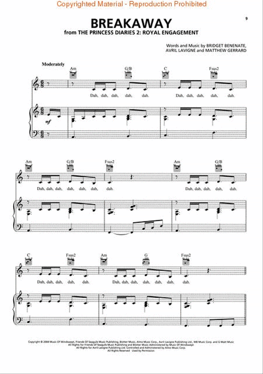 Ultimate Movie Music - 2nd Edition Piano, Vocal, Guitar scores gallery preview page 3