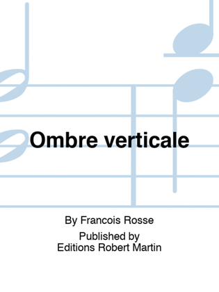 Book cover for Ombre verticale