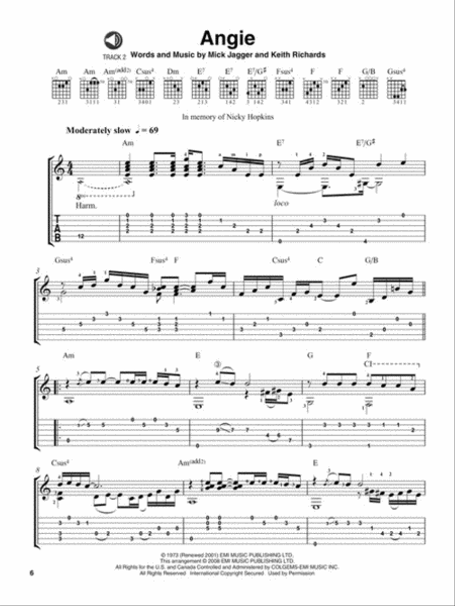 Popular Songs for Acoustic Guitar Acoustic Guitar scores gallery preview page 4