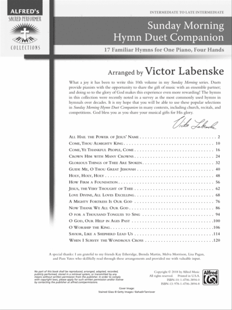 Sunday Morning Hymn Duet Companion Small Ensemble scores gallery preview page 2