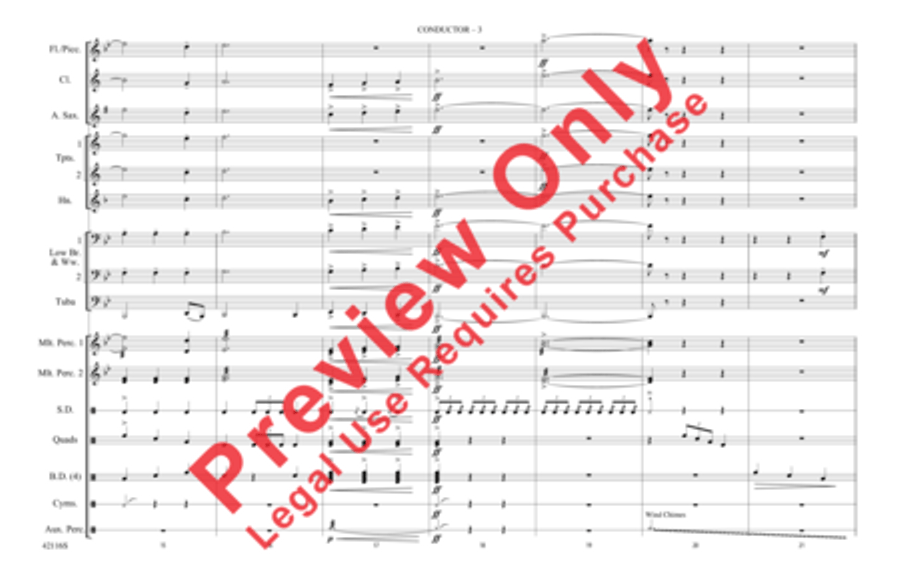You're Still a Young Man Marching Band scores gallery preview page 4