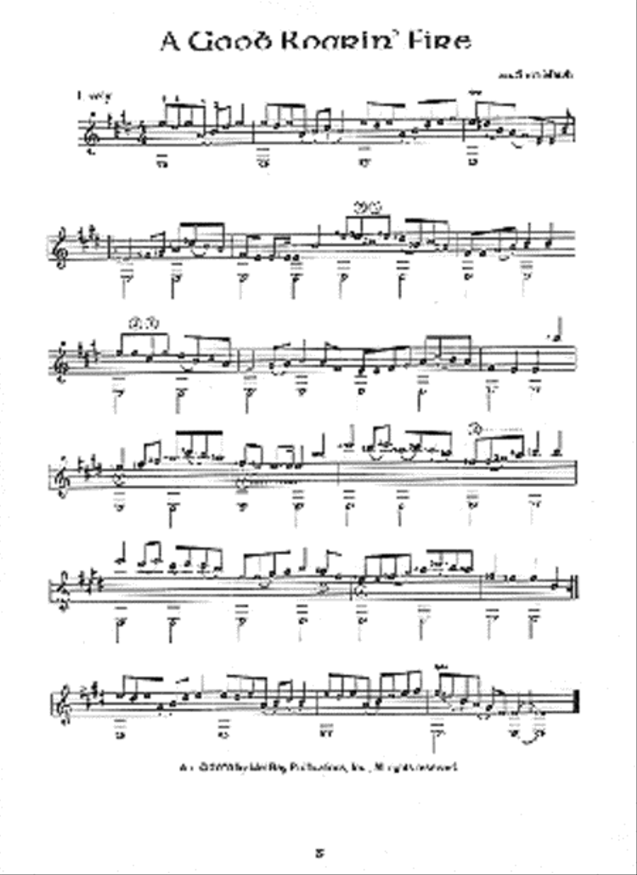 Irish Folk Songs for Classical Guitar Acoustic Guitar scores gallery preview page 3