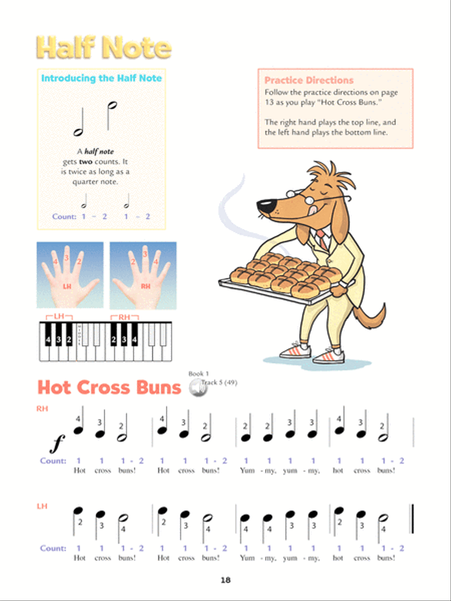 Alfred's Kid's Piano Course Complete Piano Method scores gallery preview page 6
