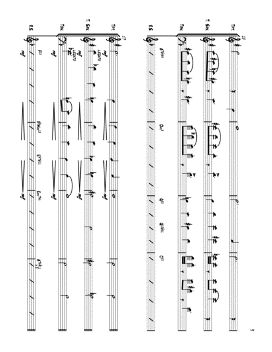 Yesterdays Jazz Ensemble scores gallery preview page 5