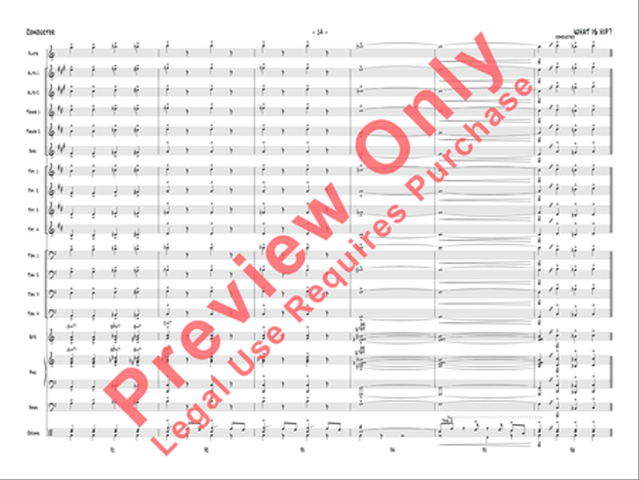 What Is Hip Jazz Ensemble scores gallery preview page 31