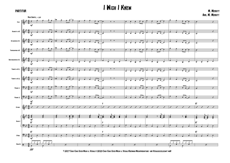 I Wish I Knew Jazz Ensemble scores gallery preview page 4