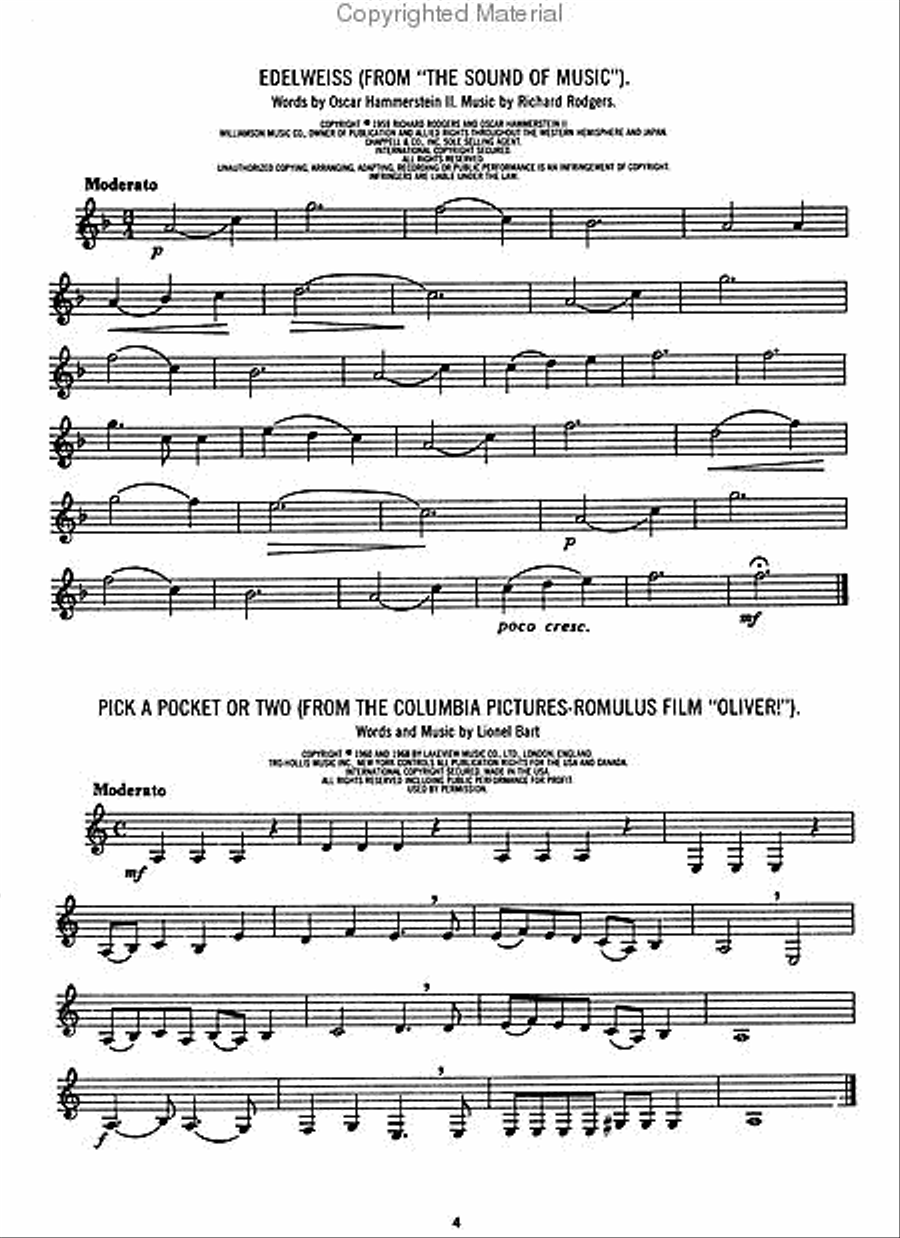 100 Solos Clarinet Solo scores gallery preview page 3