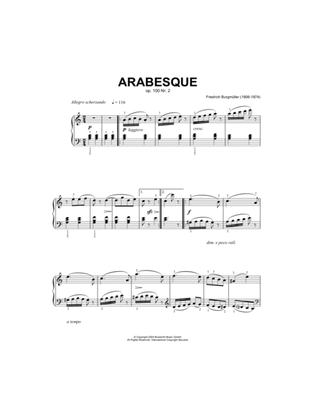 Arabesque, Op.100, No.2