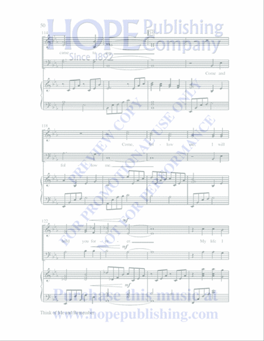 The Seven Last Days 4-Part scores gallery preview page 53