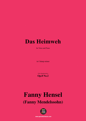 Fanny Mendelssohn-Das Heimweh,Op.8 No.2,in f sharp minor