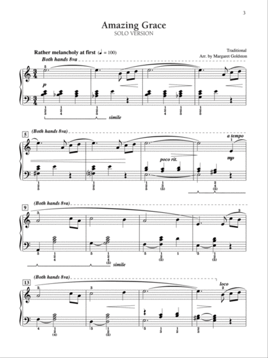 Sacred Songs & Solos, Book 1 Voice Solo scores gallery preview page 9