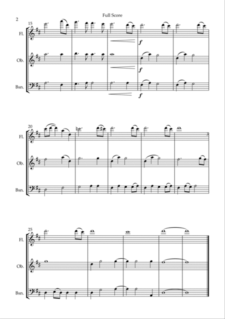 Jurassic Park Iii Woodwind Trio scores gallery preview page 2