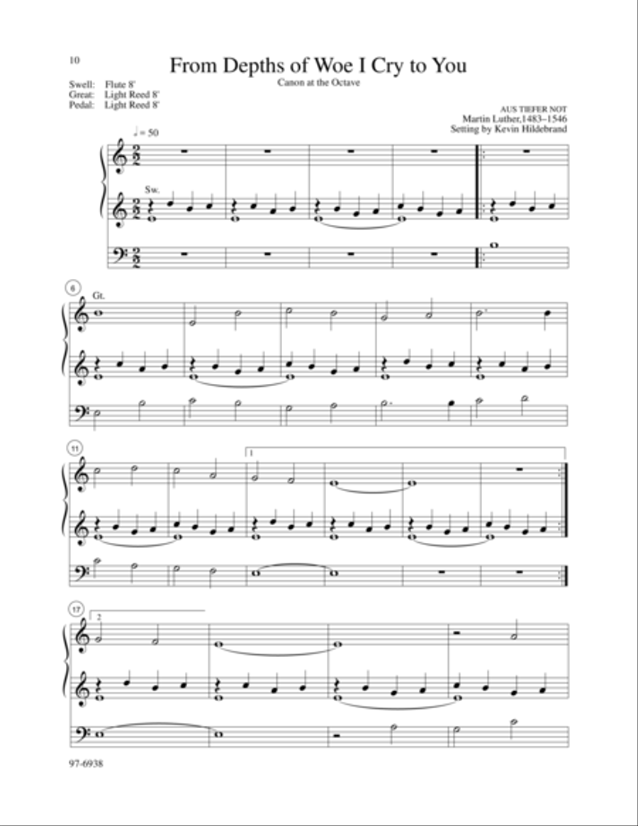 Six Hymn Improvisations, Set 3