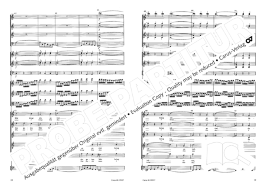 From heav'n on high (Vom Himmel hoch) SSATB scores gallery preview page 11