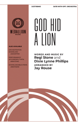 Book cover for God Hid a Lion