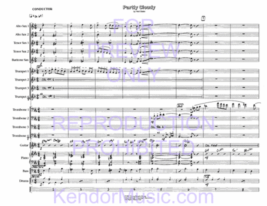 Partly Cloudy (Full Score)