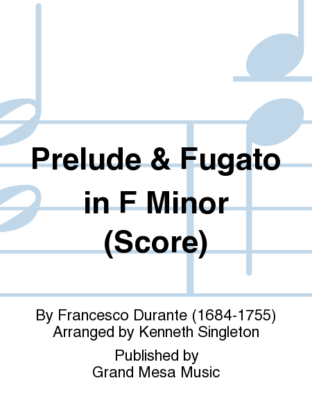Prelude & Fugato in F Minor image number null
