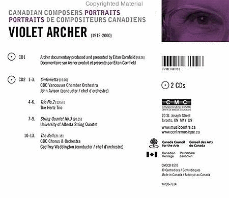 Violet Archer Portrait