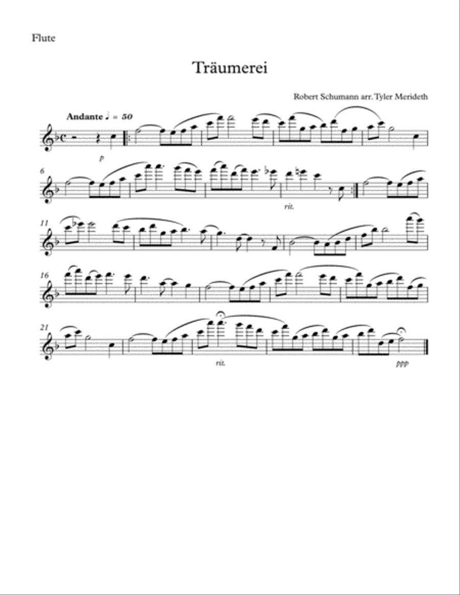 Träumerei Full Orchestra scores gallery preview page 4