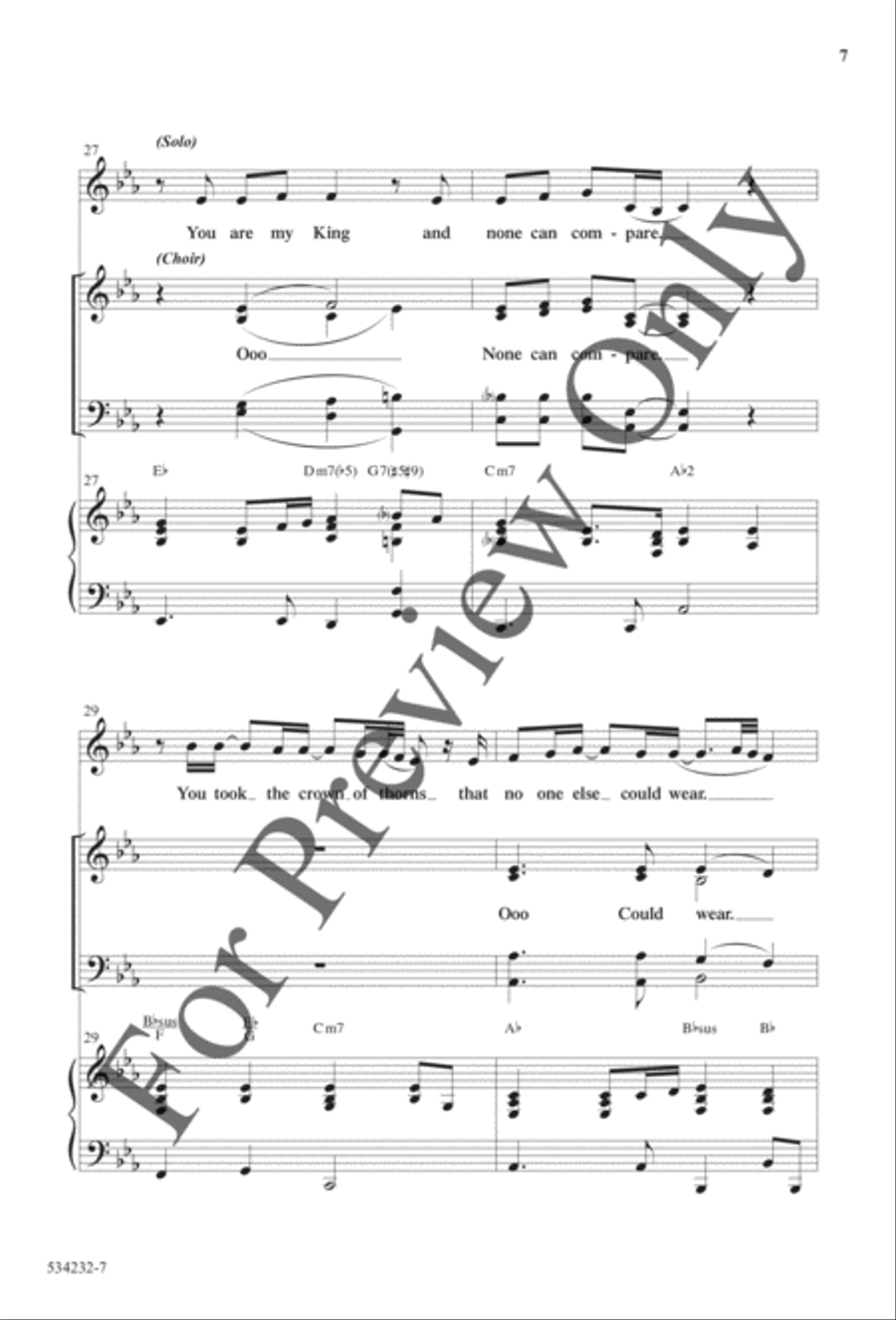Can't Stop My Hallelujahs - Anthem Choir scores gallery preview page 6