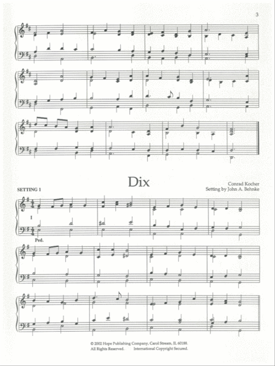 The Creative Organist, Vol. 2 Organ scores gallery preview page 3