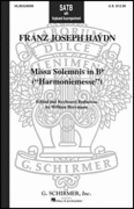 Book cover for Missa Solemnis in B-Flat (Harmoniemesse)