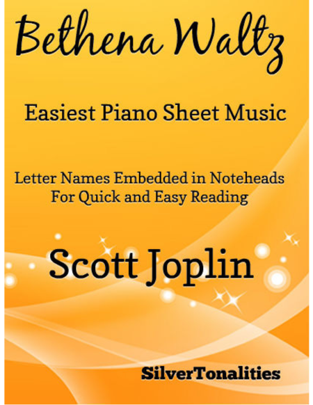 Bethena Waltz Easiest Piano Sheet Music