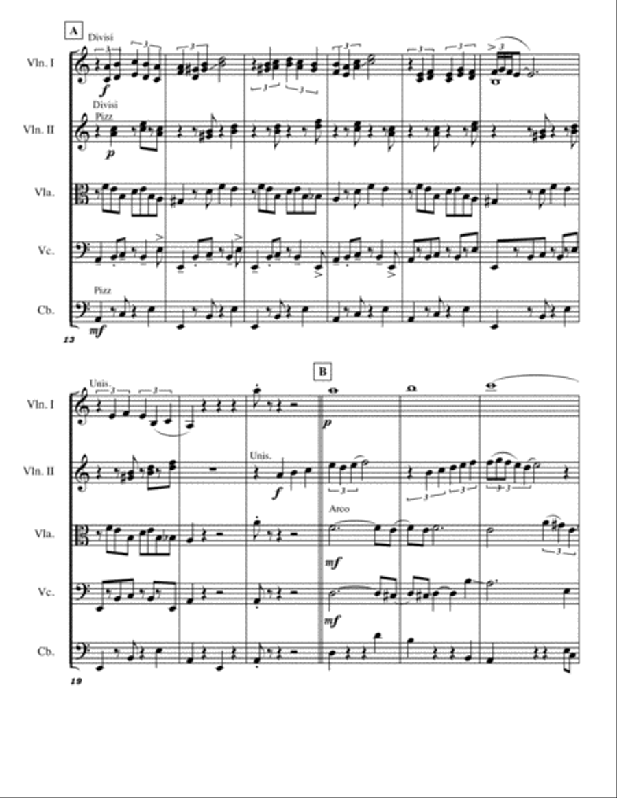 Tango for the Spring String Orchestra scores gallery preview page 2