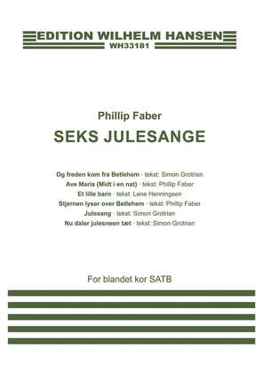 Book cover for Seks Julesange