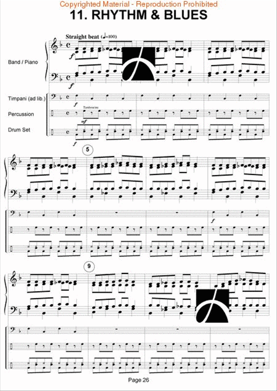 First Class - In Concert Concert Band scores gallery preview page 27