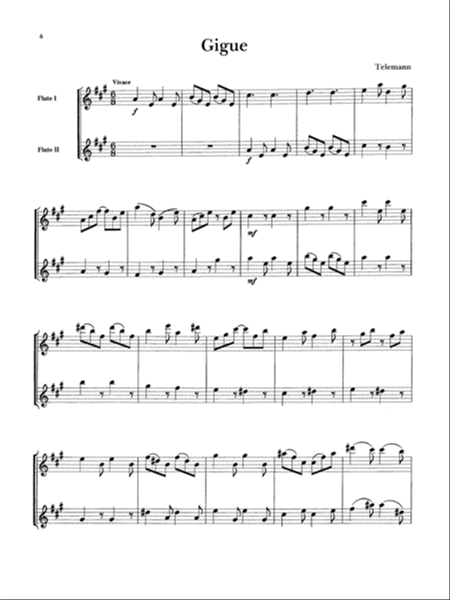 Belwin Master Duets (Flute), Volume 1 Flute Duet scores gallery preview page 5