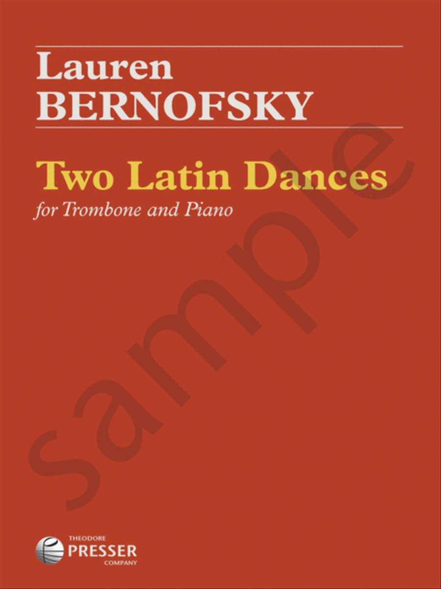 Two Latin Dances Two Latin Dances Chamber Music scores gallery preview page 2