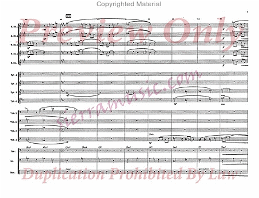 Wave Jazz Ensemble scores gallery preview page 8