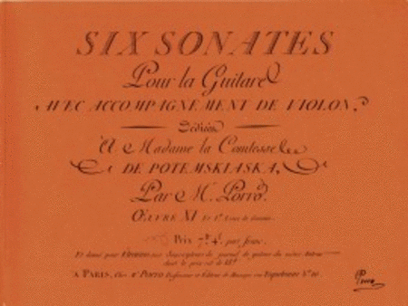 6 Sonatas and Ouverture from Glueck No.10 op. 11