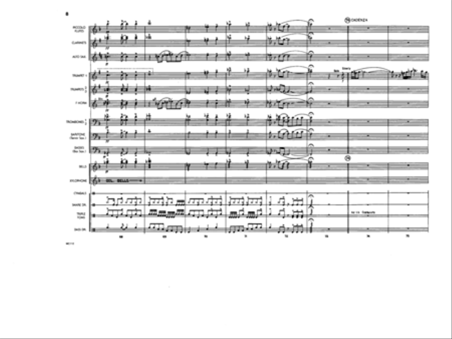 Fire Dance Fire Dance Marching Band scores gallery preview page 9