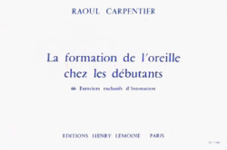 Formation De L'Oreille