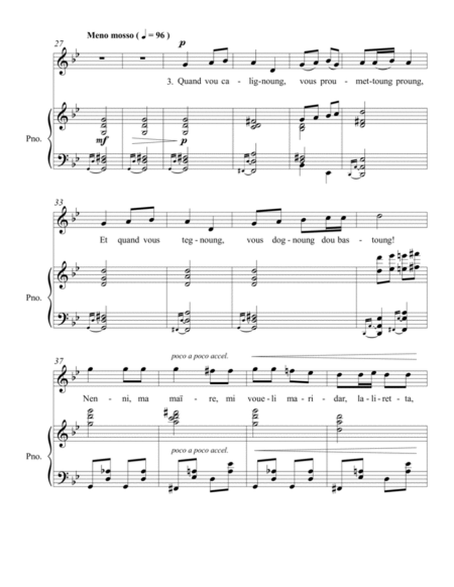 Four Italian Folk Song Arrangements image number null