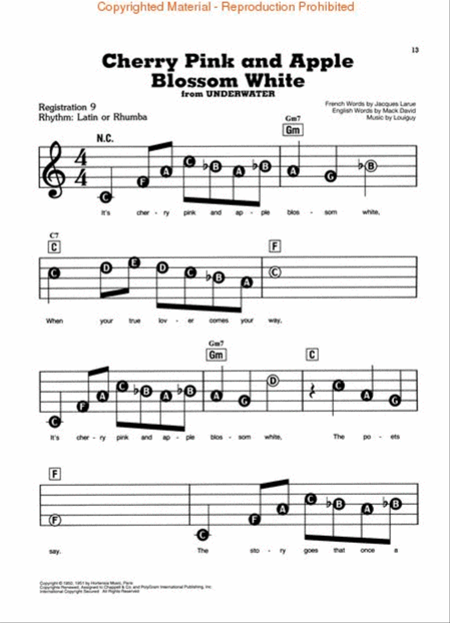 Latin Hits Electronic Keyboard scores gallery preview page 3