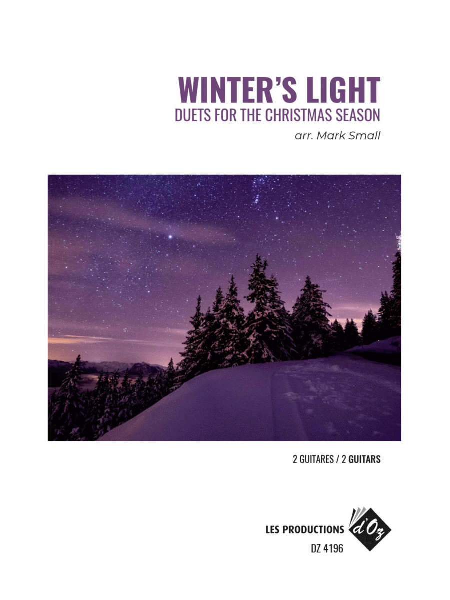 Winter’s Light - Duets for the Christmas Season Classical Guitar scores gallery preview page 1